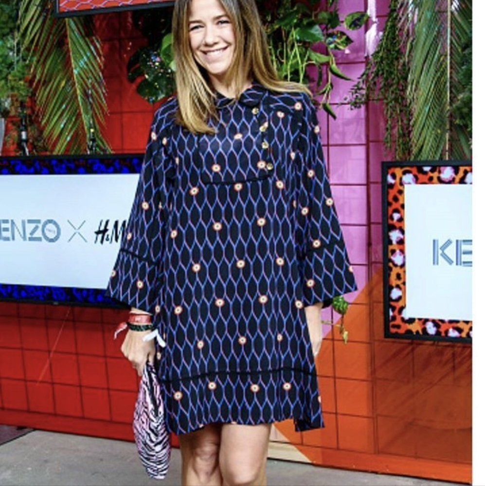 Kenzo x H&M silk dress size 4